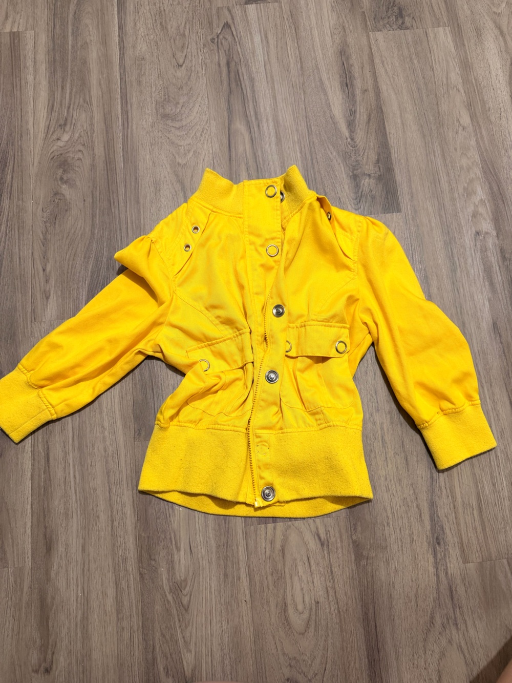 Yellow Utility Jacket